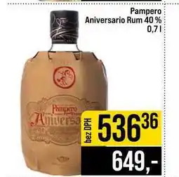 Jip Pampero Aniversario Rum 40% nabídka