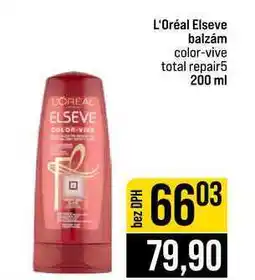 Jip L'Oréal Elseve balzám color-vive total repair5 nabídka