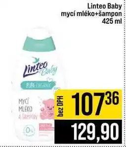 Jip Linteo Baby mycí mléko+šampon 425 ml nabídka