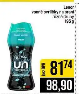 Jip Lenor vonné perličky na praní různé druhy nabídka