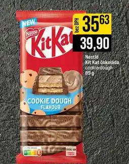 Jip Nestlé Kit Kat čokoláda cookie dough nabídka