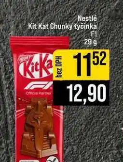 Jip Nestlé Kit Kat Chunky tyčinka F1 nabídka