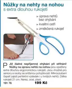 Decodoma Nůžky na nehty na nohou s extra dlouhou rukojetí nabídka