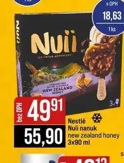 Jip Nestlé Nuii nanuk new zealand honey nabídka