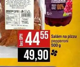 Jip Salám na pizzu pepperoni nabídka