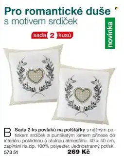 Decodoma Sada 2 ks povlaků na polštářky nabídka