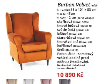 Burbon Velvet - ušák