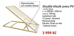 Nábytkáři Čech a Moravy Double klasik pneu PV nabídka