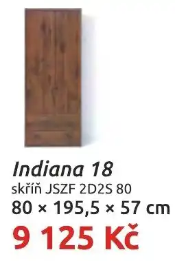 Nábytkáři Čech a Moravy Indiana 18 skřín JSZF 2D2S 80 nabídka