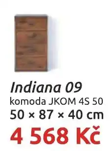 Nábytkáři Čech a Moravy Indiana 09 komoda Jkom 4s 50 nabídka