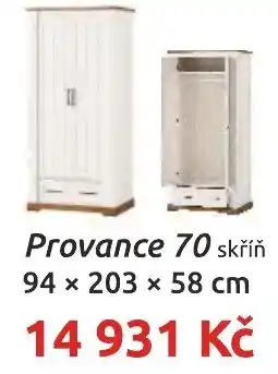 Nábytkáři Čech a Moravy Provanse 70 skřín nabídka