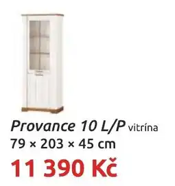 Nábytkáři Čech a Moravy Provanse vitrína nabídka