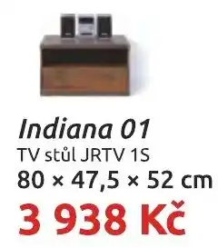 Nábytkáři Čech a Moravy Indiana 01 TV stůl JRTV 1S nabídka