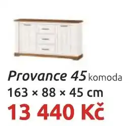 Nábytkáři Čech a Moravy Provanse 45 komoda nabídka