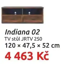 Nábytkáři Čech a Moravy Indiana 02 TV stůl JRTV 250 nabídka