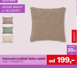 Asko Boho rabbit Dekorační polštář nabídka