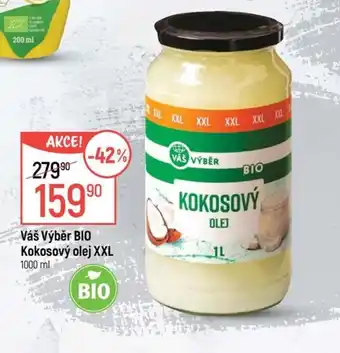 Váš Výběr BIO Kokosový olej XXL