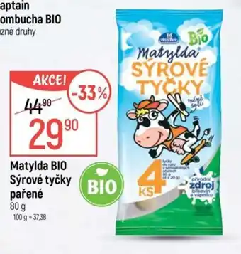 Matylda BIO sýrové tyčky pařené