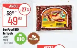 Globus SunFood BIO Tempeh nabídka