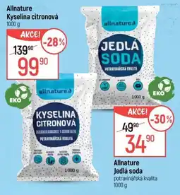 Globus Allnature kyselina citronová nabídka