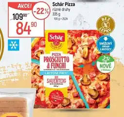 Globus Schär Pizza nabídka