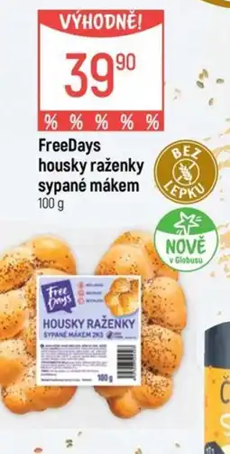 Globus FreeDays housky raženky sypané mákem nabídka