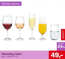 Asko Skleničky Clara nabídka