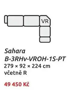 Nábytkáři Čech a Moravy Sahara B-3RHv-VROH-1S-PT nabídka