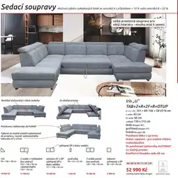 Nábytkáři Čech a Moravy Iris U tab+2+R+2F+R+otup nabídka