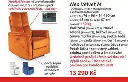 Nábytkáři Čech a Moravy Neo Velvet M nabídka