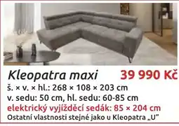 Nábytkáři Čech a Moravy Kleopatra maxi nabídka
