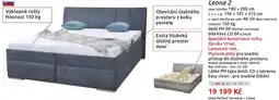 Nábytkáři Čech a Moravy Leona 2 Postele dvoulůžkové nabídka