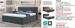 Nábytkáři Čech a Moravy Toledo Postele dvoulůžkové nabídka