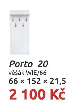 Nábytkáři Čech a Moravy Porto 20 věšák WIE/66 nabídka