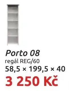 Nábytkáři Čech a Moravy Porto 08 regál REG/60 nabídka