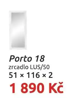 Nábytkáři Čech a Moravy Porto 18 zrcadlo LUS/50 nabídka
