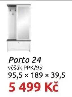 Nábytkáři Čech a Moravy Porto 24 věšák PPK/95 nabídka