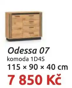 Nábytkáři Čech a Moravy Odessa 07 komoda 1D4S nabídka
