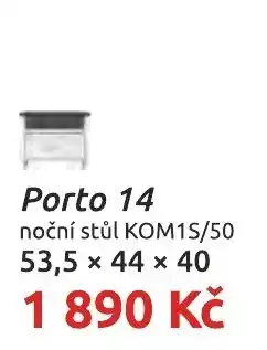 Nábytkáři Čech a Moravy Porto 14 noční stůl KOM1S/50 nabídka
