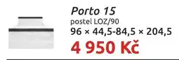 Nábytkáři Čech a Moravy Porto 15 postel LOZ/90 nabídka