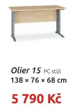 Nábytkáři Čech a Moravy Olier 15 PC stůl nabídka