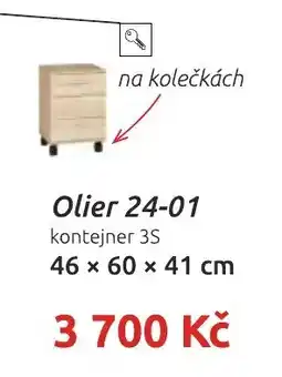 Nábytkáři Čech a Moravy Olier 24-01 kontejner 3S nabídka