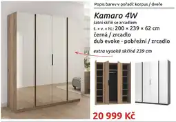 Nábytkáři Čech a Moravy Kamaro 4W nabídka