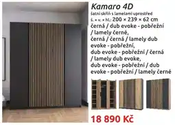 Nábytkáři Čech a Moravy Kamaro 4D nabídka