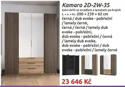 Nábytkáři Čech a Moravy Kamaro 2D-2W-3S nabídka