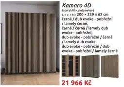 Nábytkáři Čech a Moravy Kamaro 4D nabídka