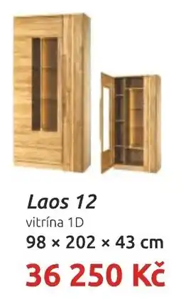 Nábytkáři Čech a Moravy Laos 12 vitrína 1D nabídka
