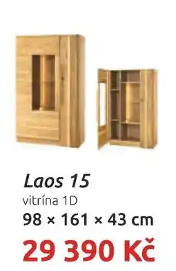 Nábytkáři Čech a Moravy Laos 15 vitrína 1D nabídka