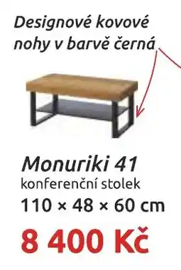 Nábytkáři Čech a Moravy Monuriki 41 konferenční stolek nabídka