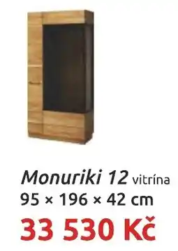 Nábytkáři Čech a Moravy Monuriki 12 vitrína nabídka